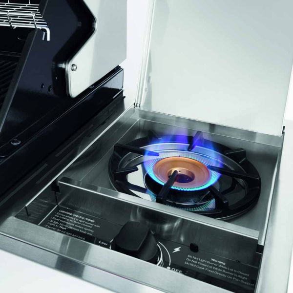 BeefEater 1200S 5 Burner Gas BBQ with Side Burner and Trolley #3