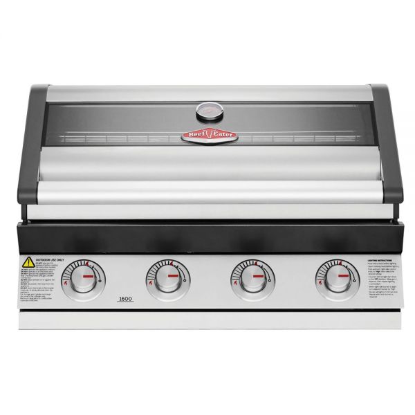 BeefEater 1600S 4 Burner Built In Gas BBQ