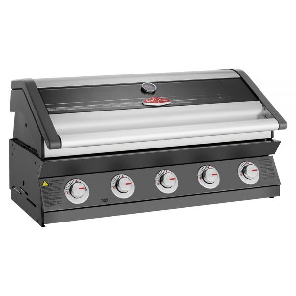 BeefEater 1600E 5 Burner Built In Gas BBQ #2
