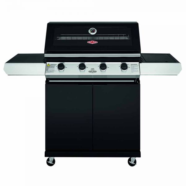 BeefEater 1200E 4 Burner Gas BBQ with Side Burner and Trolley #2