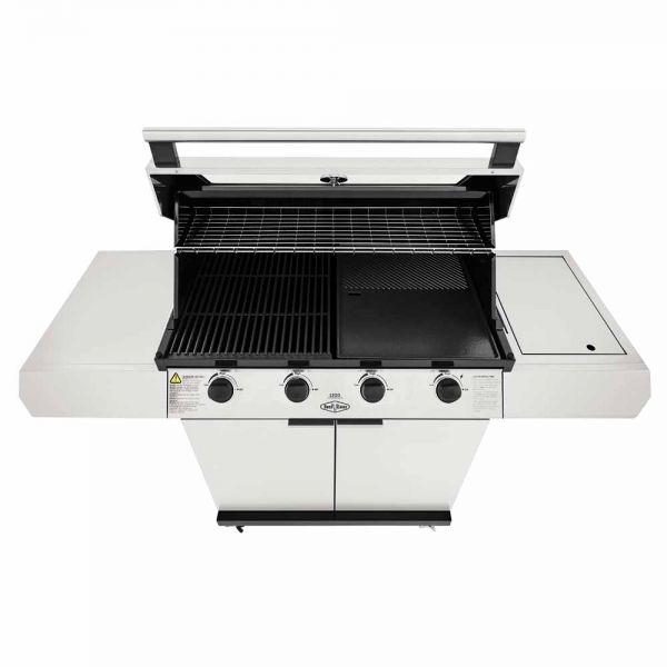 BeefEater 1200S 4 Burner Gas BBQ with Side Burner and Trolley #2