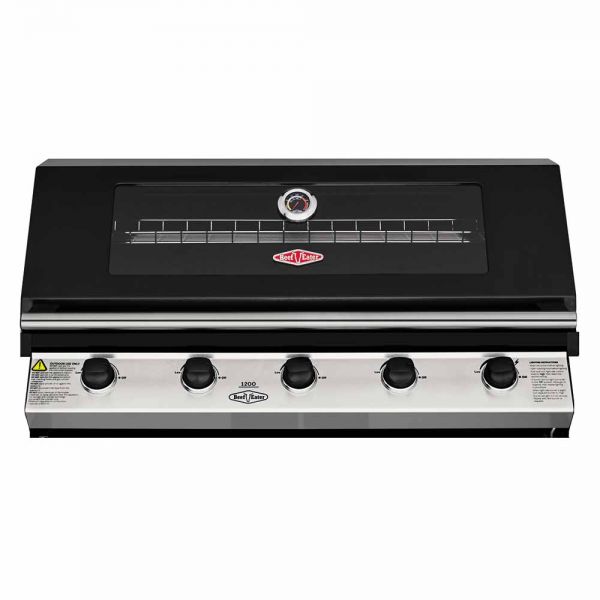 BeefEater 1200E 5 Burner Built In Gas BBQ BBG1250BBE
