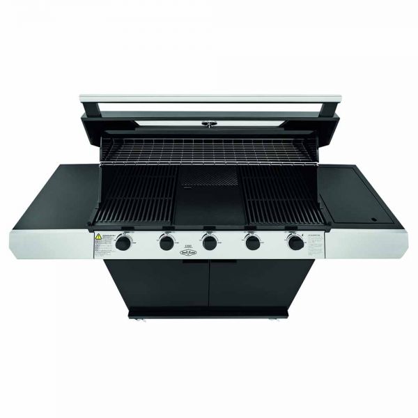BeefEater 1200E 5 Burner Gas BBQ with Side Burner and Trolley #6