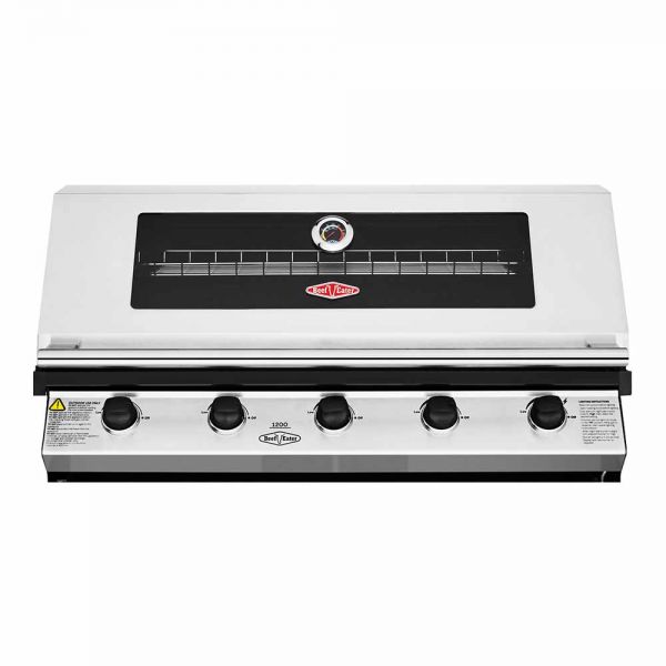 BeefEater 1200S 5 Burner Built In Gas BBQ