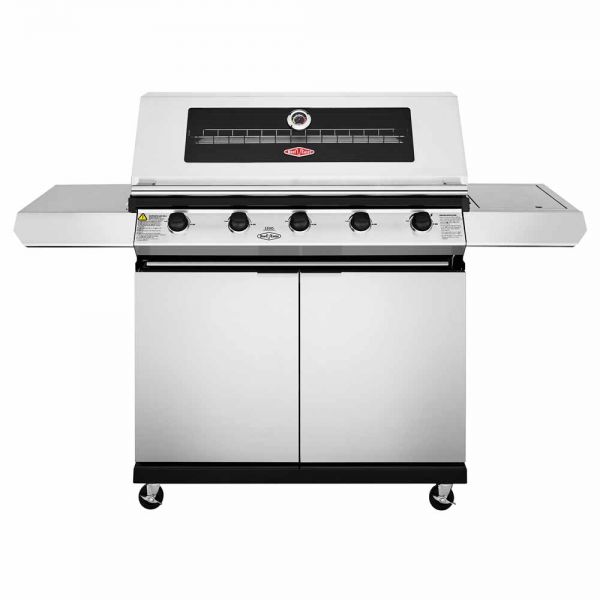 BeefEater 1200S 5 Burner Gas BBQ with Side Burner and Trolley #2