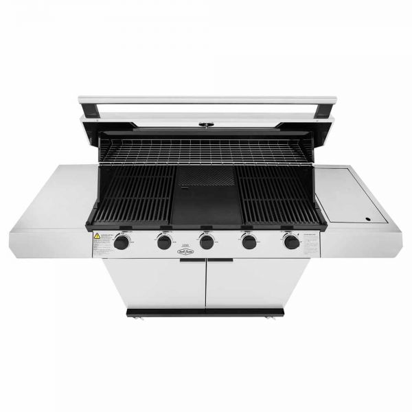 BeefEater 1200S 5 Burner Gas BBQ with Side Burner and Trolley #6