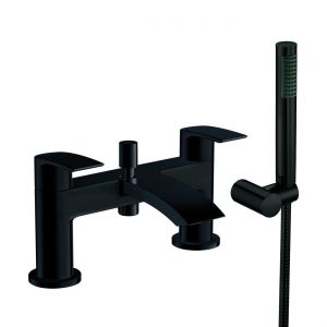 Apex Belini Black Bath Shower Mixer Tap