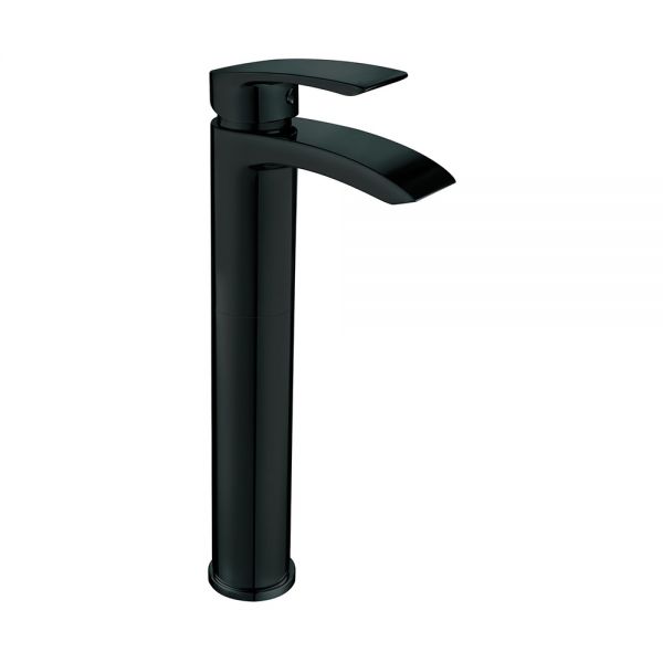 Apex Belini Black Tall Mono Basin Mixer Tap