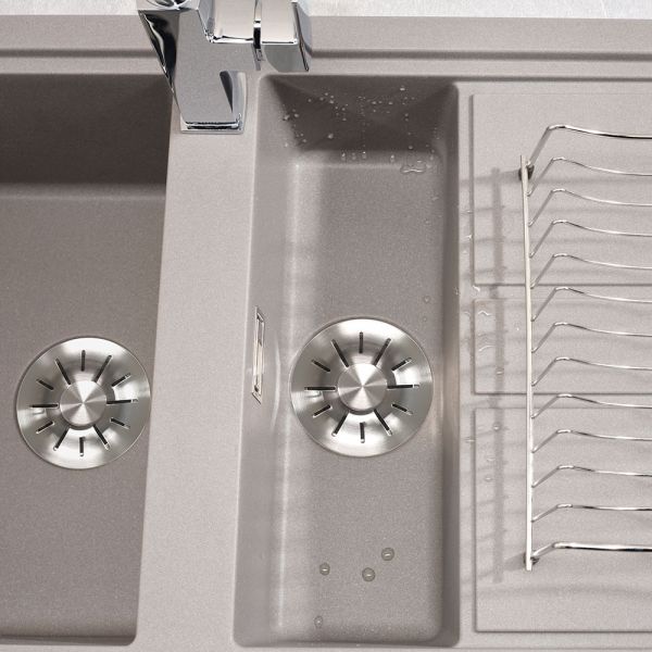 Reginox Best Grey 1.5 Bowl Granite Kitchen Sink 1000 x 510mm #2