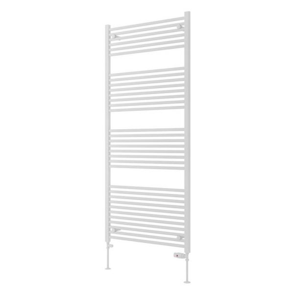 Eastbrook Biava Multirail Hidden Vent 1720 x 750 Straight Matt White Towel Rail