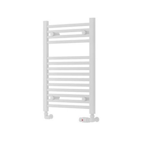 Eastbrook Biava Multirail Hidden Vent 688 x 450 Straight Matt White Towel Rail