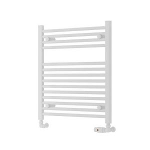 Eastbrook Biava Multirail Hidden Vent 688 x 600 Straight Matt White Towel Rail