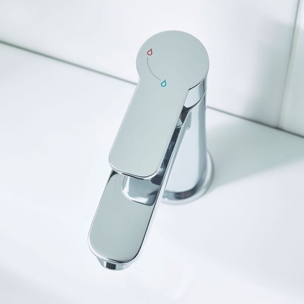 Bristan Appeal Eco Start Chrome Mono Basin Mixer Tap with Clicker Waste #5