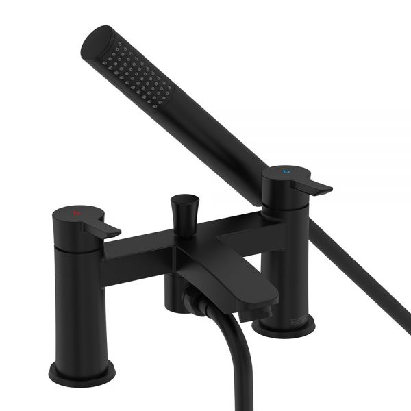 Bristan Apelo Black Bath Shower Mixer Tap