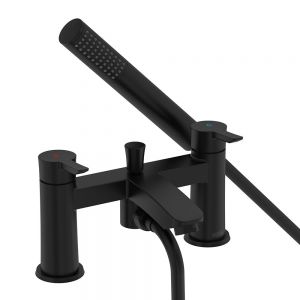 Bristan Apelo Black Bath Shower Mixer Tap