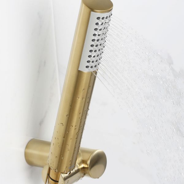 Bristan Apelo Brushed Brass Bath Shower Mixer Tap #6