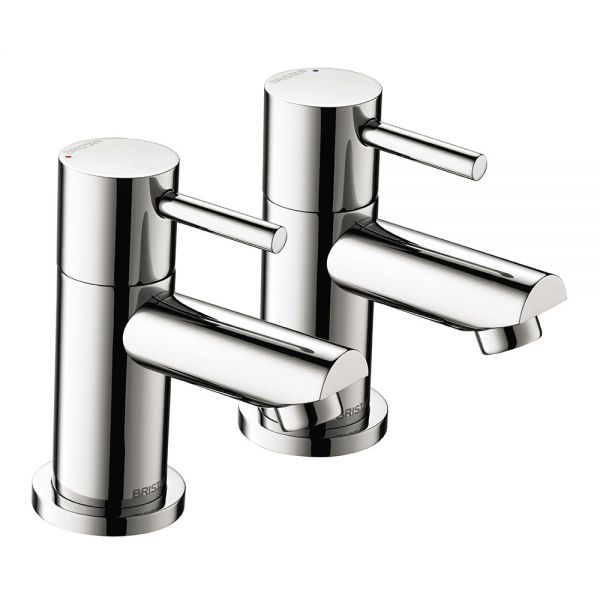 Bristan Blitz Chrome Basin Pillar Taps