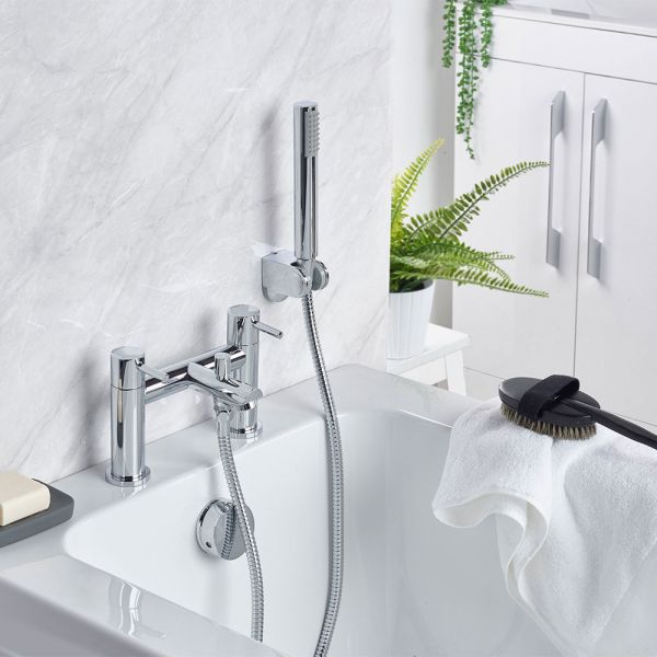 Bristan Clio Chrome Bath Shower Mixer Tap #2