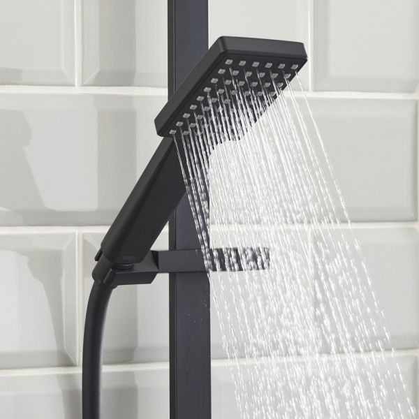 Bristan Cobalt Black Two Outlet Shower Pack #5