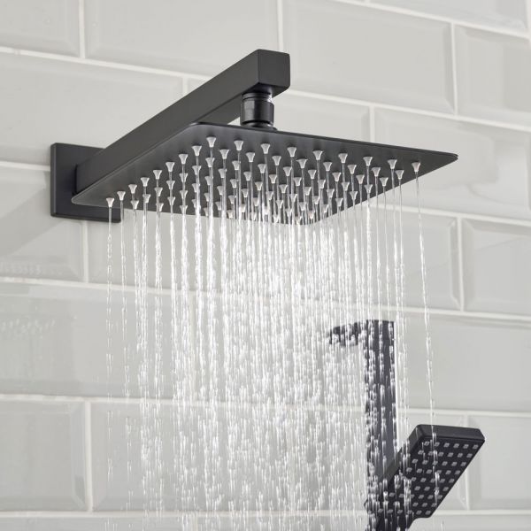 Bristan Cobalt Black Two Outlet Shower Pack #6