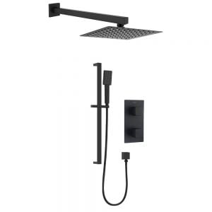 Bristan Cobalt Black Two Outlet Shower Pack