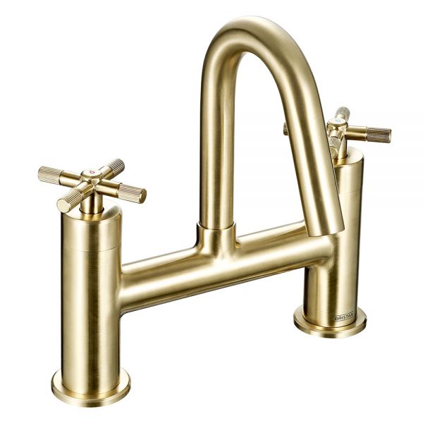 Bristan Cruzar Brushed Brass Bath Filler Tap