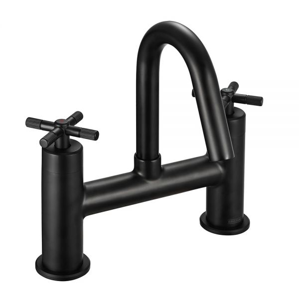 Bristan Cruzar Black Bath Filler Tap