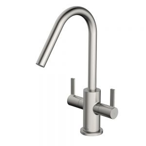 Bristan Cashew Stainless Steel Easyfit Mono Kitchen Mixer Tap