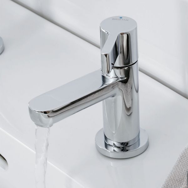 Bristan Clio Chrome Basin Pillar Taps #4