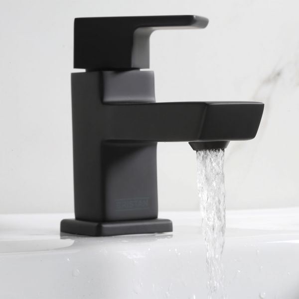 Bristan Cobalt Black Basin Pillar Taps #3