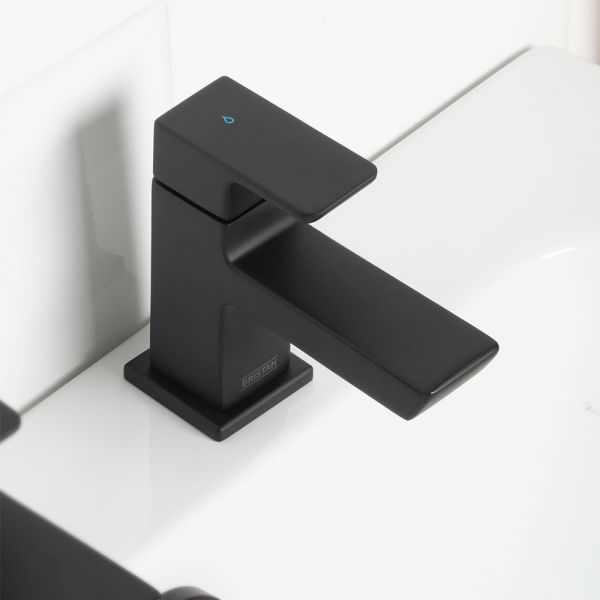 Bristan Cobalt Black Bath Pillar Taps #3