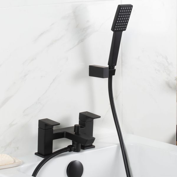 Bristan Cobalt Black Bath Shower Mixer Tap #2