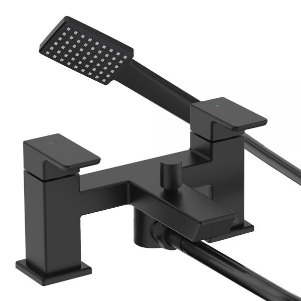 Bristan Cobalt Black Bath Shower Mixer Tap