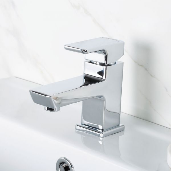 Bristan Cobalt Chrome Mini Basin Mixer Tap #4