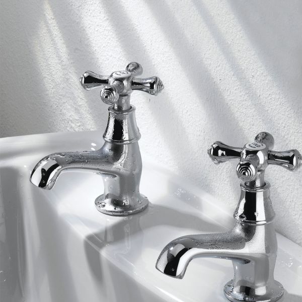 Bristan Colonial Chrome Basin Pillar Taps #2