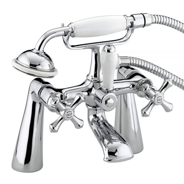 Bristan Colonial Chrome Bath Shower Mixer Tap