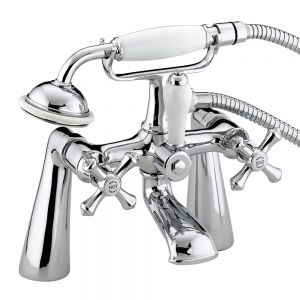 Bristan Colonial Chrome Bath Shower Mixer Tap