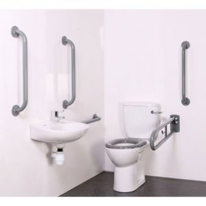 Bristan DocM Grey Toilet Pack DOCM T3 G