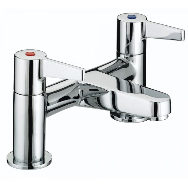 Bristan Design Utility Lever Chrome Bath Filler Tap