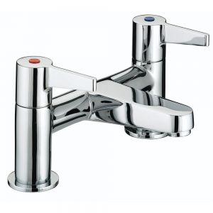 Bristan Design Utility Lever Chrome Bath Filler Tap