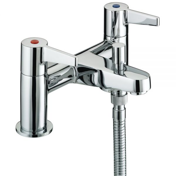 Bristan Design Utility Lever Chrome Bath Shower Mixer Tap #2