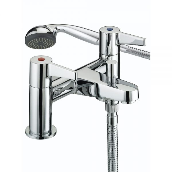 Bristan Design Utility Lever Chrome Bath Shower Mixer Tap
