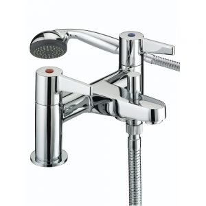 Bristan Design Utility Lever Chrome Bath Shower Mixer Tap