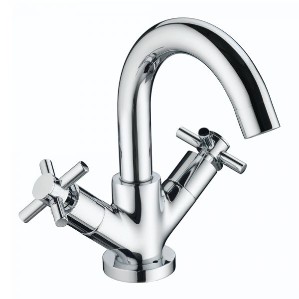 Bristan Decade Chrome Mono Basin Mixer Tap with Clicker Waste