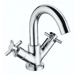 Bristan Decade Chrome Mono Basin Mixer Tap with Clicker Waste