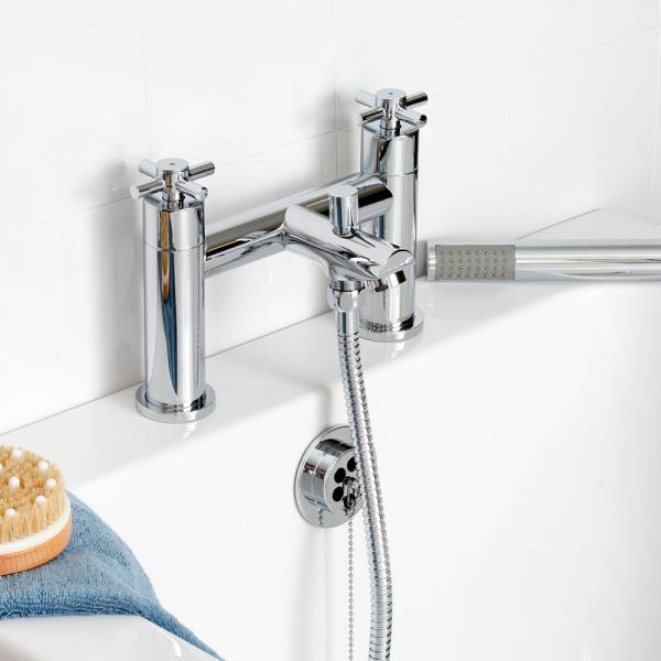 Bristan Decade Chrome Bath Shower Mixer Tap #3