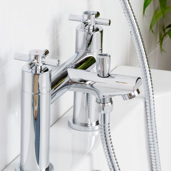 Bristan Decade Chrome Bath Shower Mixer Tap #4