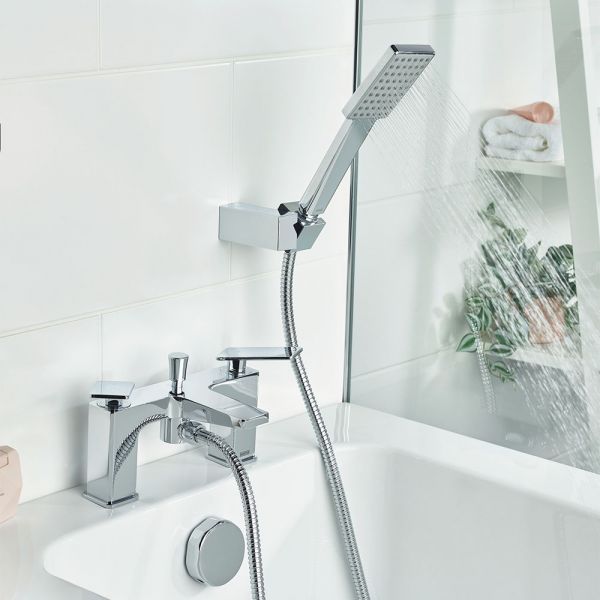 Bristan Delgado Chrome Bath Shower Mixer Tap #3