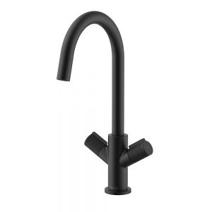 Bristan Fern Black Easyfit  Mono Kitchen Mixer Tap