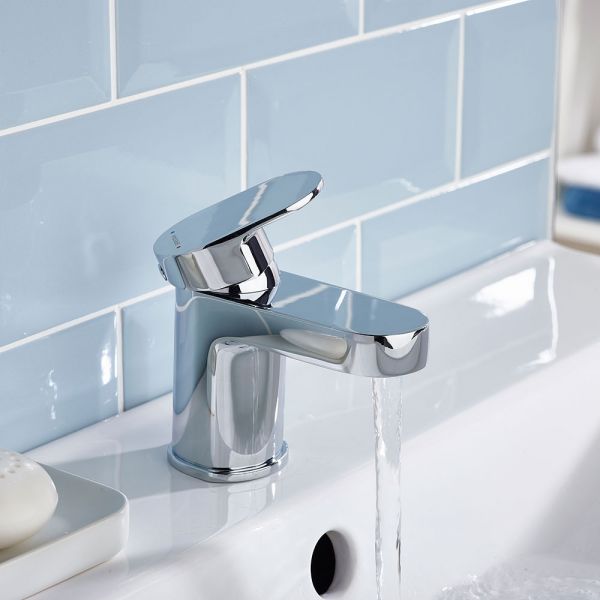 Bristan Frenzy Chrome Mono Basin Mixer Tap With Clicker Waste #2